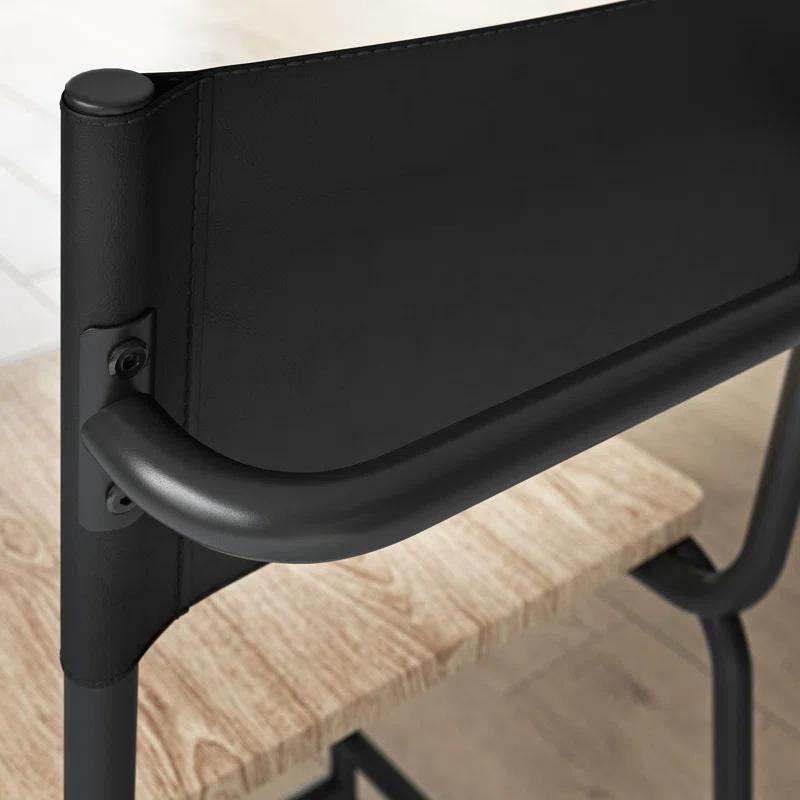 Counter Stool with Metal Frame