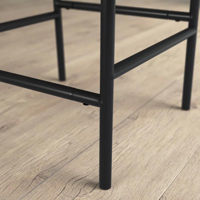 Counter Stool with Metal Frame