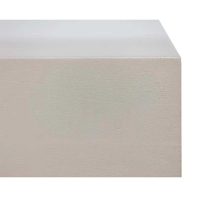 Celine Transitional 3-Drawer White Dresser
