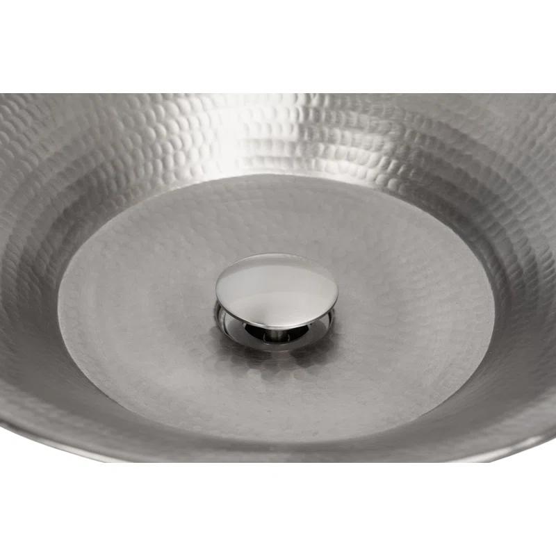 1.5" Non-Overflow Pop-up Bathroom Sink Drain - Brushed Nickel