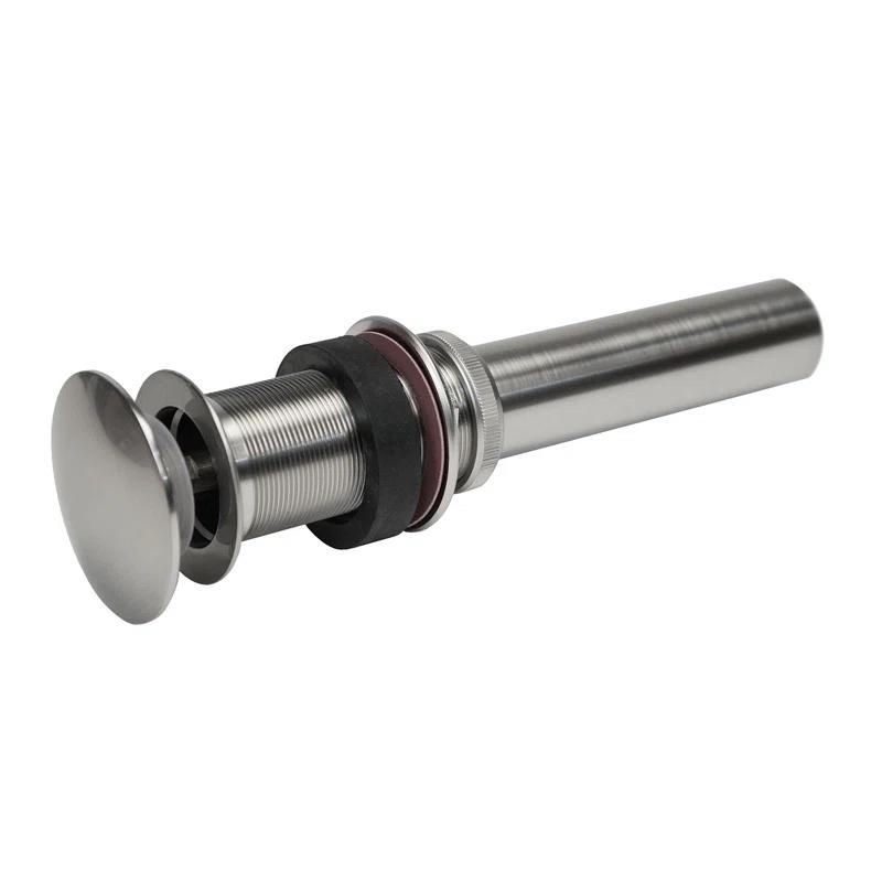 1.5" Non-Overflow Pop-up Bathroom Sink Drain - Brushed Nickel
