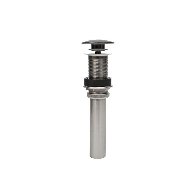 1.5" Non-Overflow Pop-up Bathroom Sink Drain - Brushed Nickel
