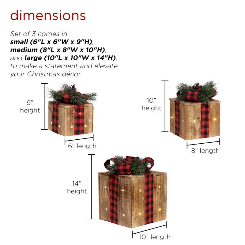 Decorative Wooden Christmas Lawn Art