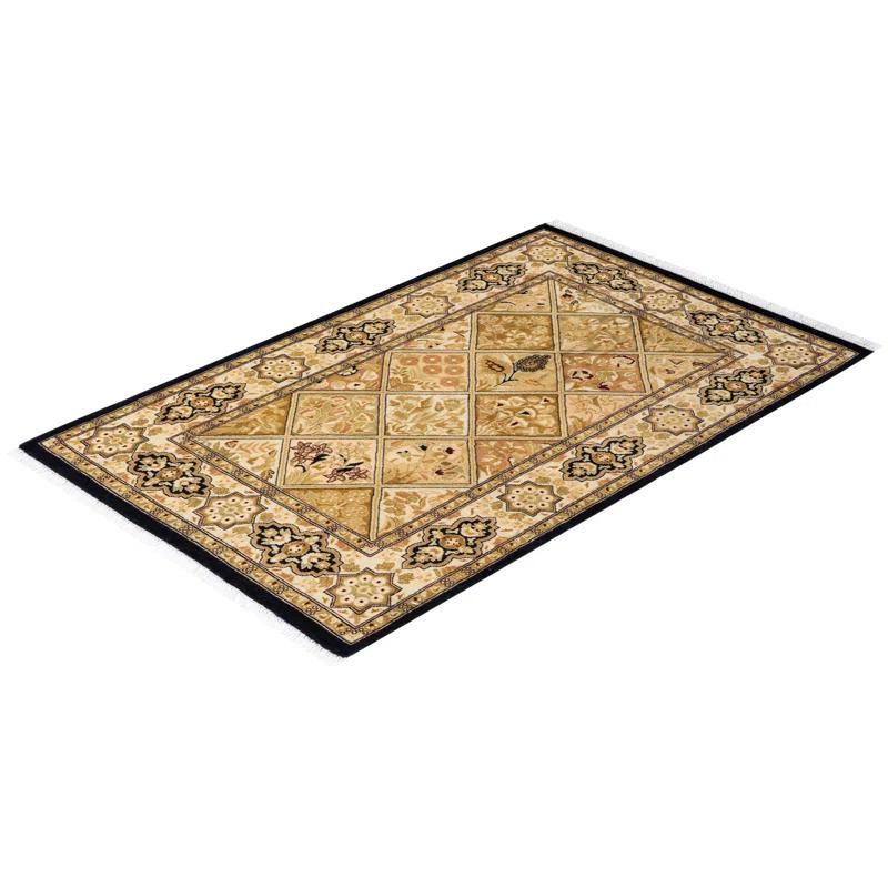 Solo Rugs Classic One-of-a-Kind Hand-Knotted Brown/Beige Area Rug 2'7" x 4'1" & Reviews | Perigold