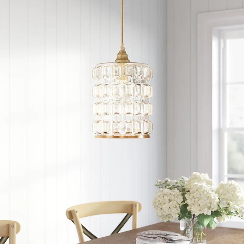 Kenosha Glass Pendant (9")