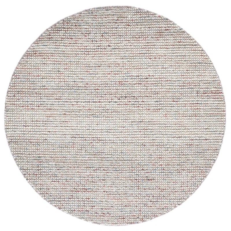 Latitude Run® Vermont Hand Woven Wool Solid Color Rug