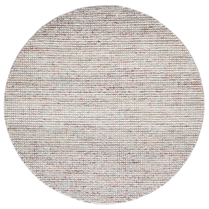 Latitude Run® Vermont Hand Woven Wool Solid Color Rug