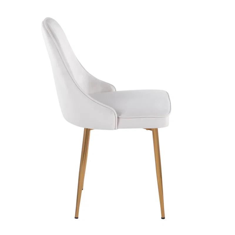 Stanca 20'' H Velvet Upholstered Side Chair
