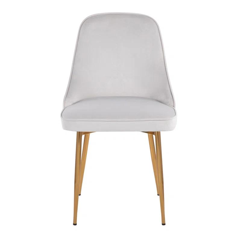 Stanca 20'' H Velvet Upholstered Side Chair