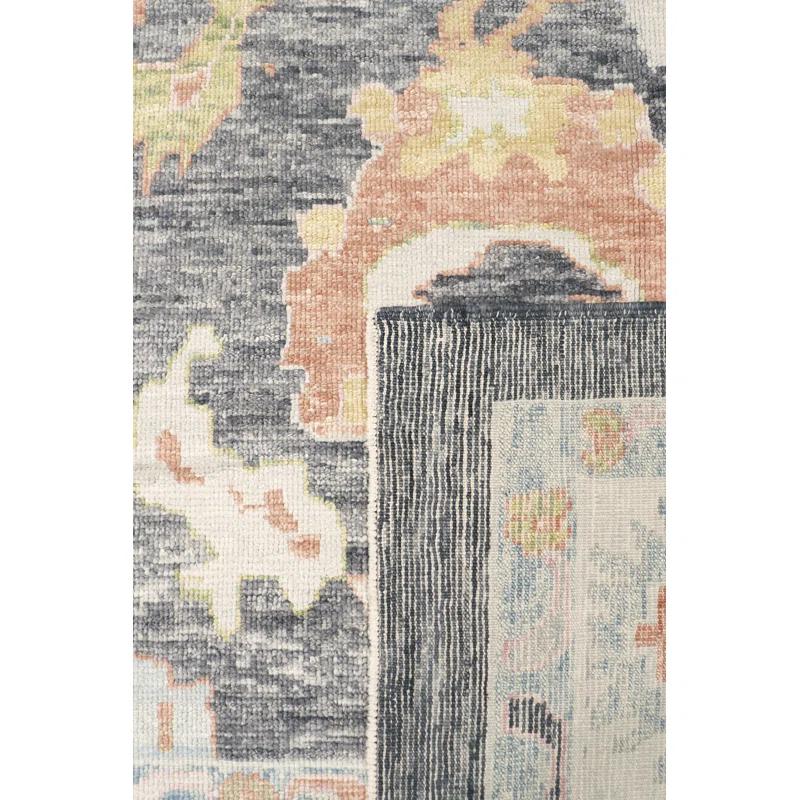 Pasargad Oushak Hand-Knotted Wool Area Rug
