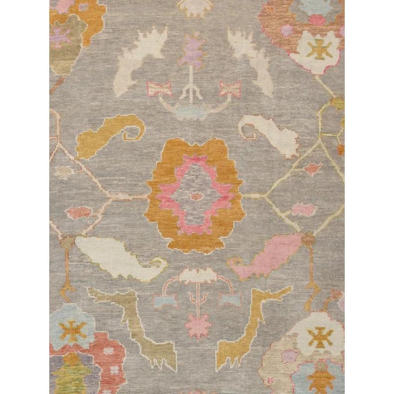 Pasargad Oushak Hand-Knotted Wool Area Rug