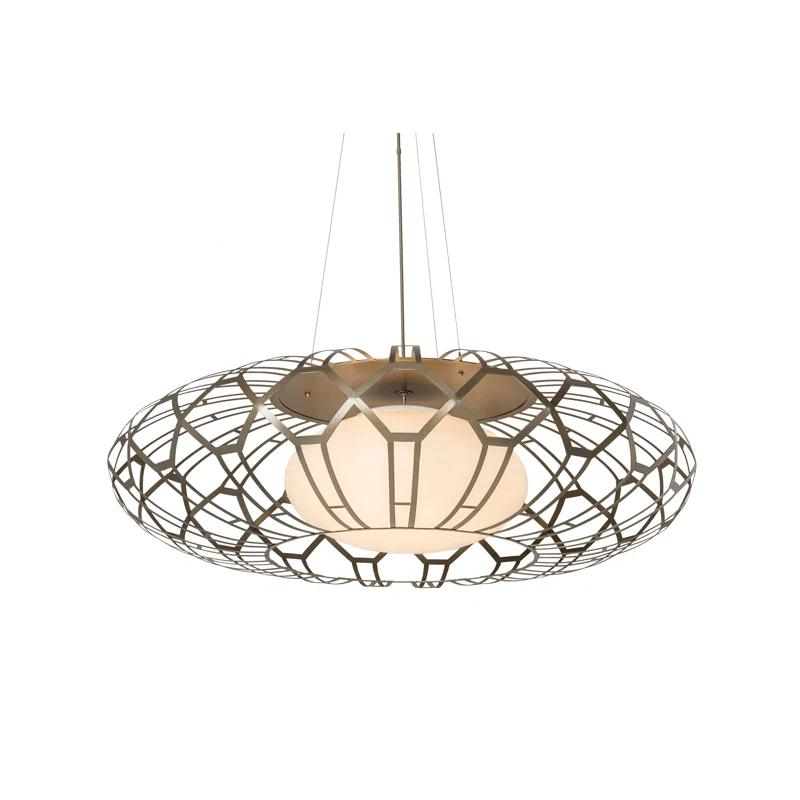 Margo 3 - Light Satin Titanium Unique/Statement Pendant
