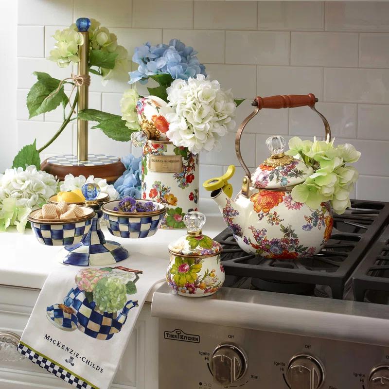 MacKenzie-Childs Wood Paper Towel Holder