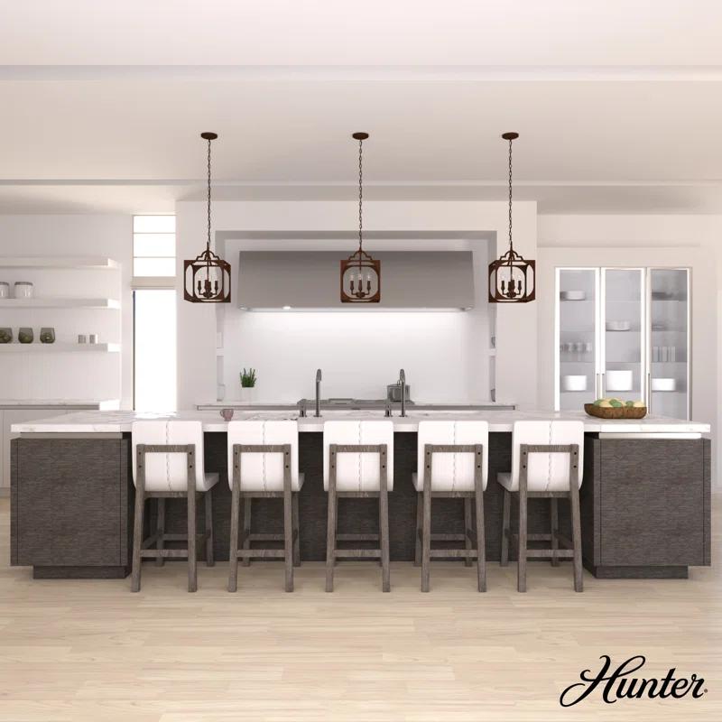 Highland Hill 4 - Light Lantern Square / Rectangle Chandelier