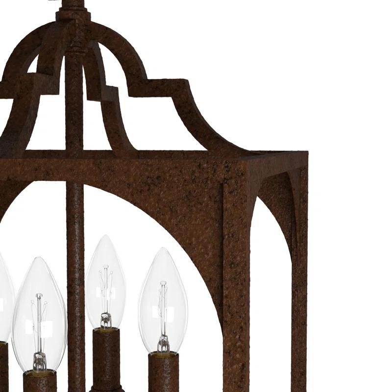 Highland Hill 4 - Light Lantern Square / Rectangle Chandelier