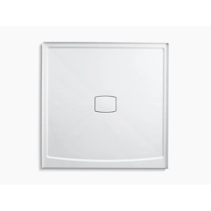 Archer® 60" x 60" Single Threshold Acrylic Alcove Shower Base, Center Drain