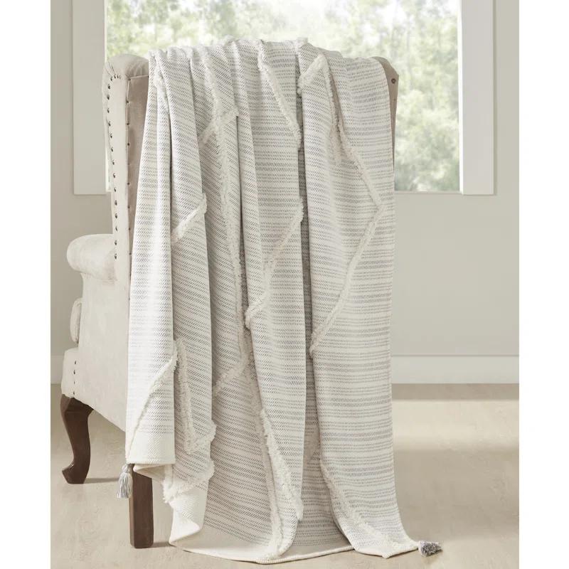 Modern Threads Edda Modern Cotton Throw
