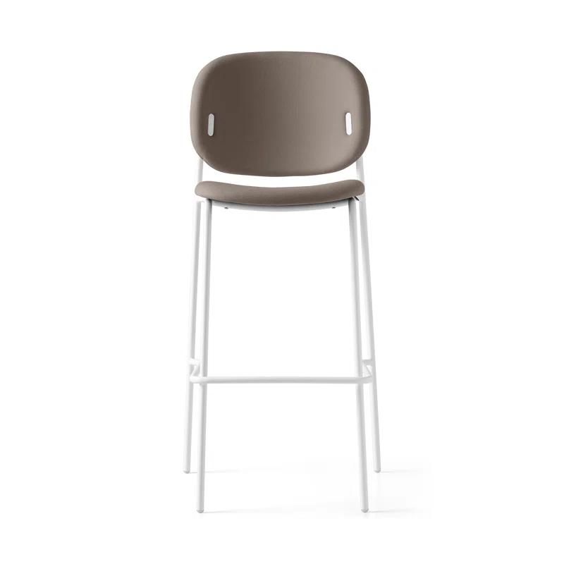 Yo Upholstered Bar Stool with Metal Frame