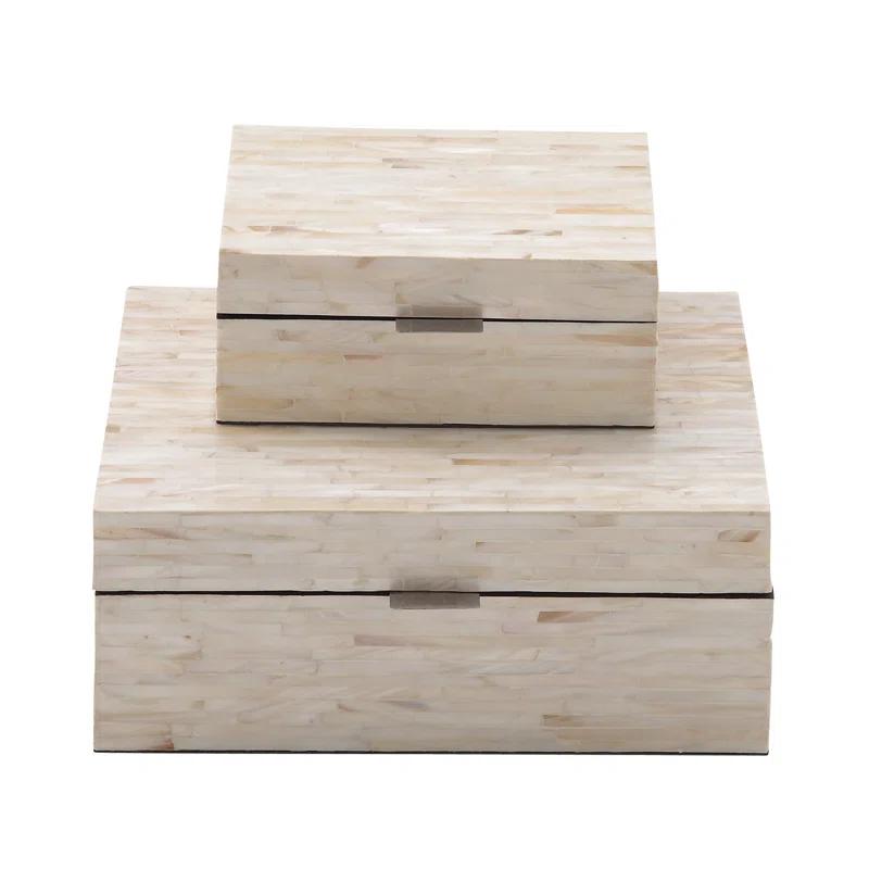 2 - Piece Handmade Decorative Box