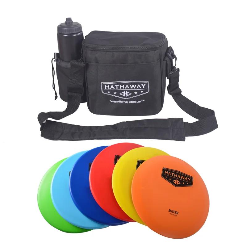 Ultimate Beginner's 6-Disc Golf Set with Durable Carrying Case