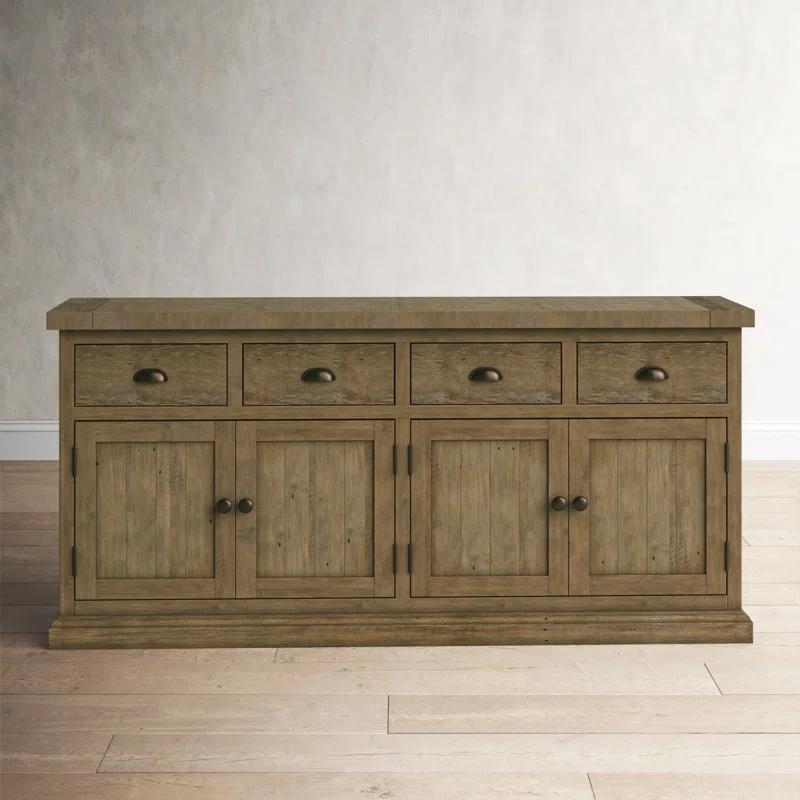 Kinston 74" Wide Solid Wood Sideboard