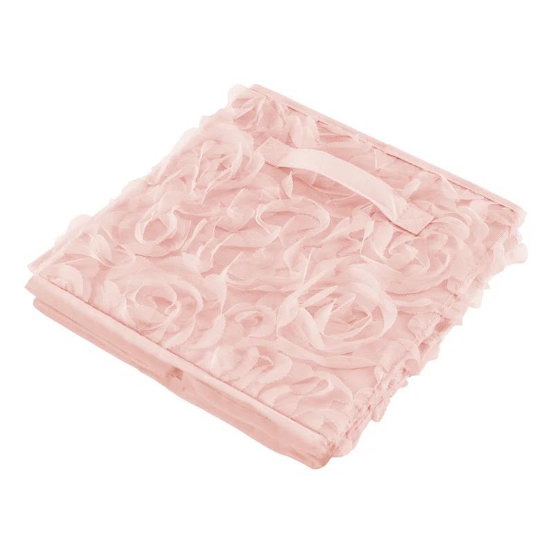 Sweet Jojo Designs Rose Lace Fabric Storage Bin & Reviews | Wayfair
