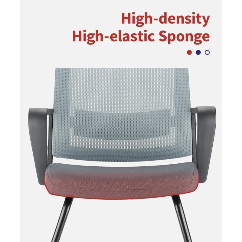 Clatina Waiting Room Chair with Metal Frame