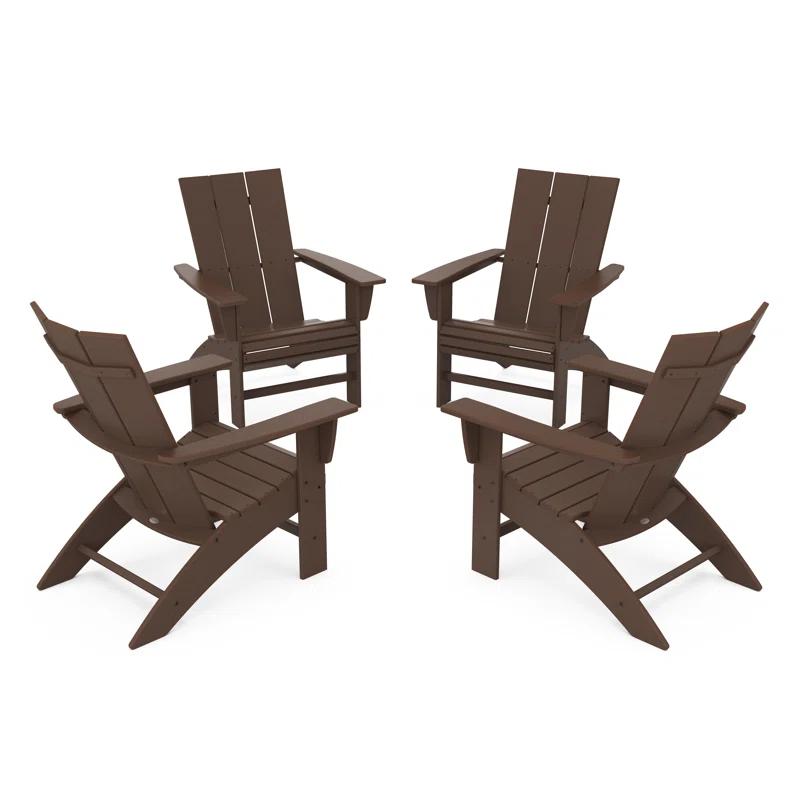 Modern Plastic Adirondack Chair