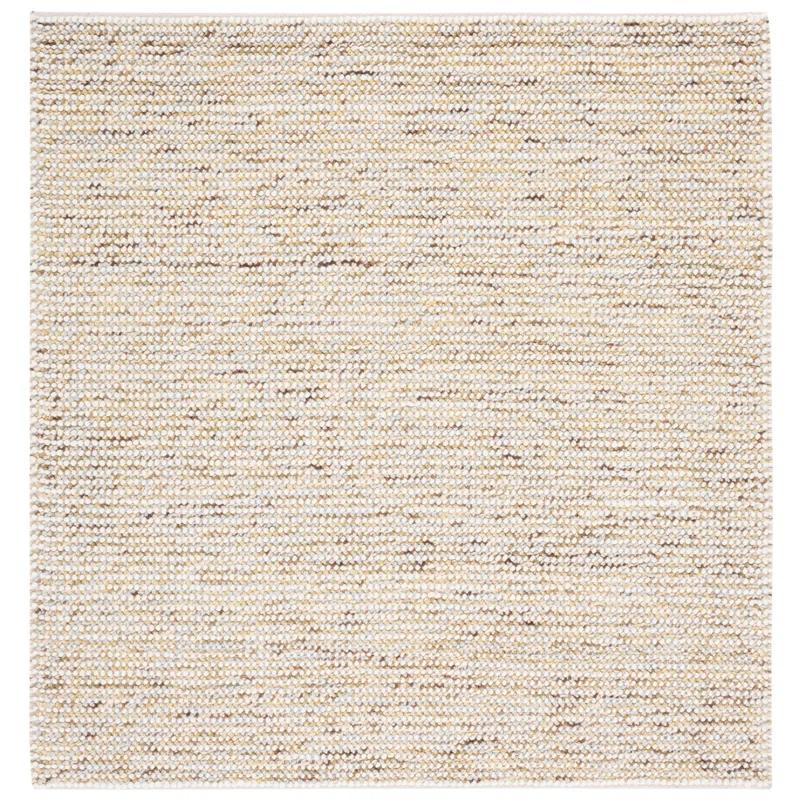 Latitude Run® Vermont Hand Woven Wool Solid Color Rug