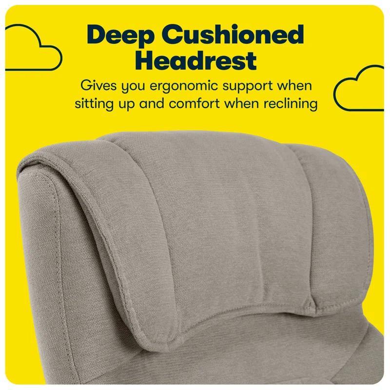 Serta Serta Hannah Executive Office Chair, Ergonomic Lumbar Support, Firm Seat Cushion, Deep Body Pillows