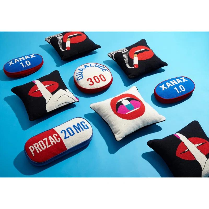Jonathan Adler Lips NDLPT Pillow - Hush
