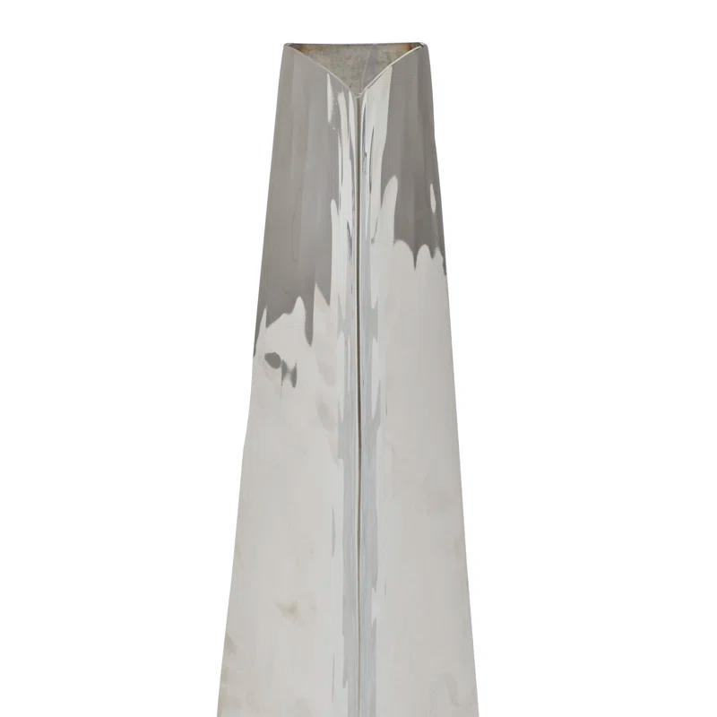 Ousmane Stainless Steel Floor Vase