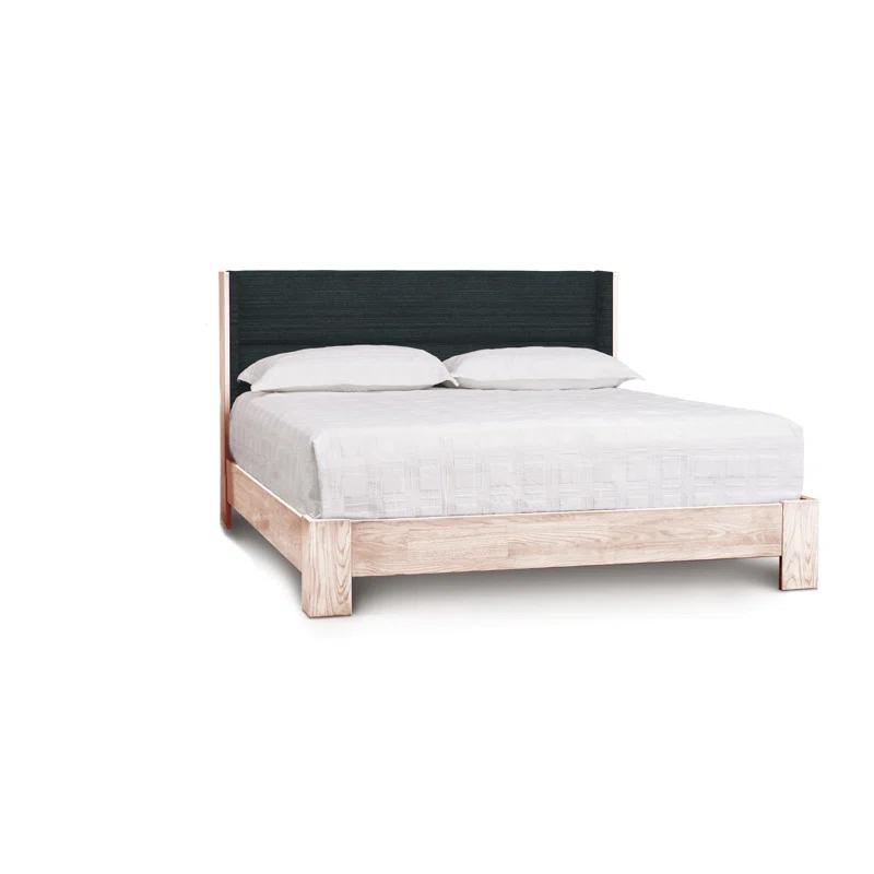 Sloane Upholstered Wingback Bed