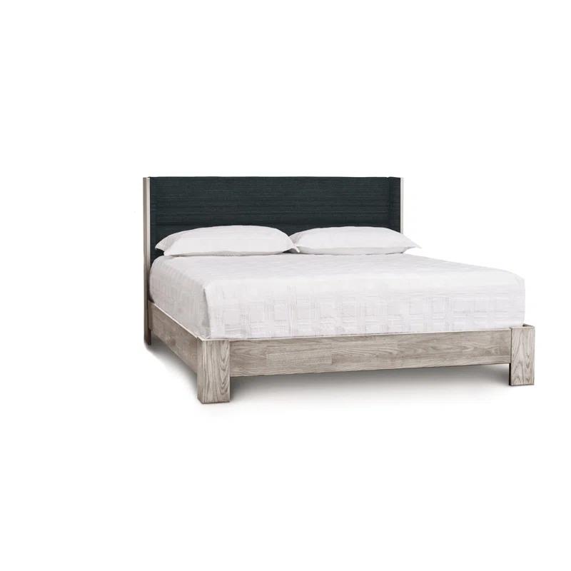Sloane Upholstered Wingback Bed