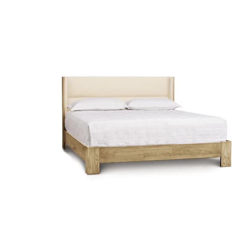 Sloane Upholstered Wingback Bed