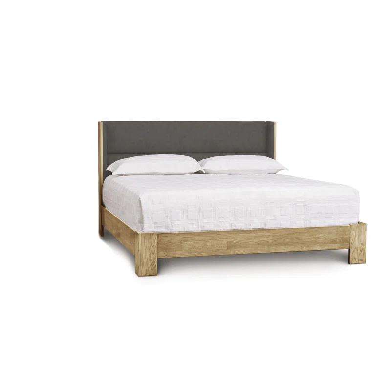 Sloane Upholstered Wingback Bed