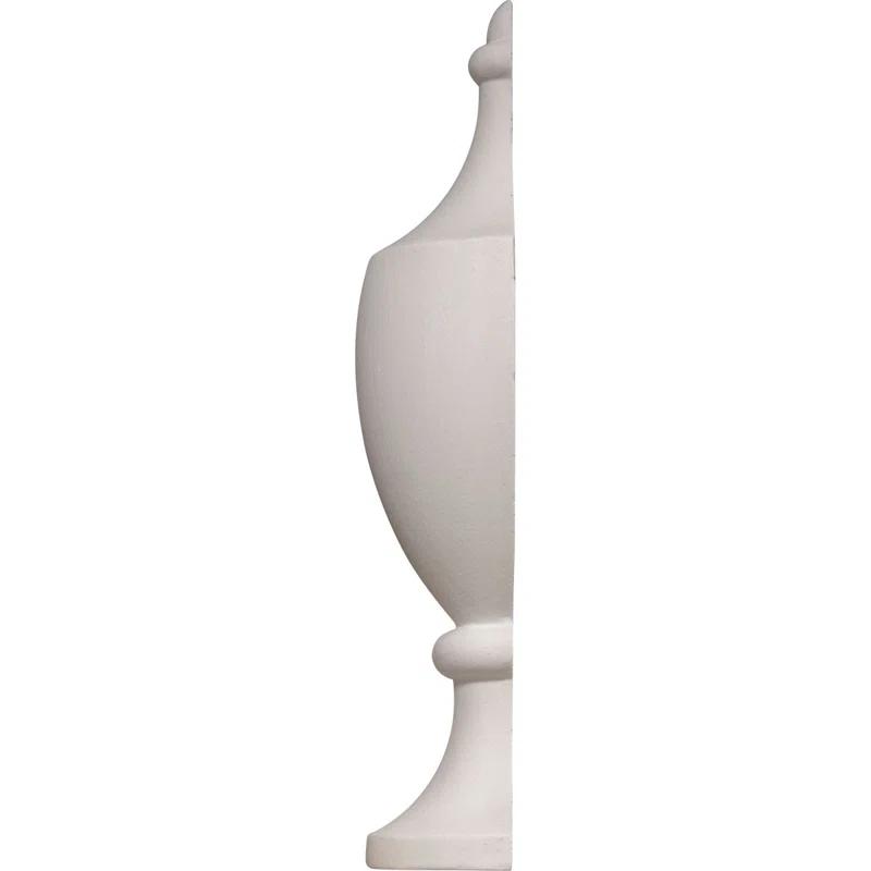 Ekena Millwork Round H W D Urethane Half Round Urn Finial