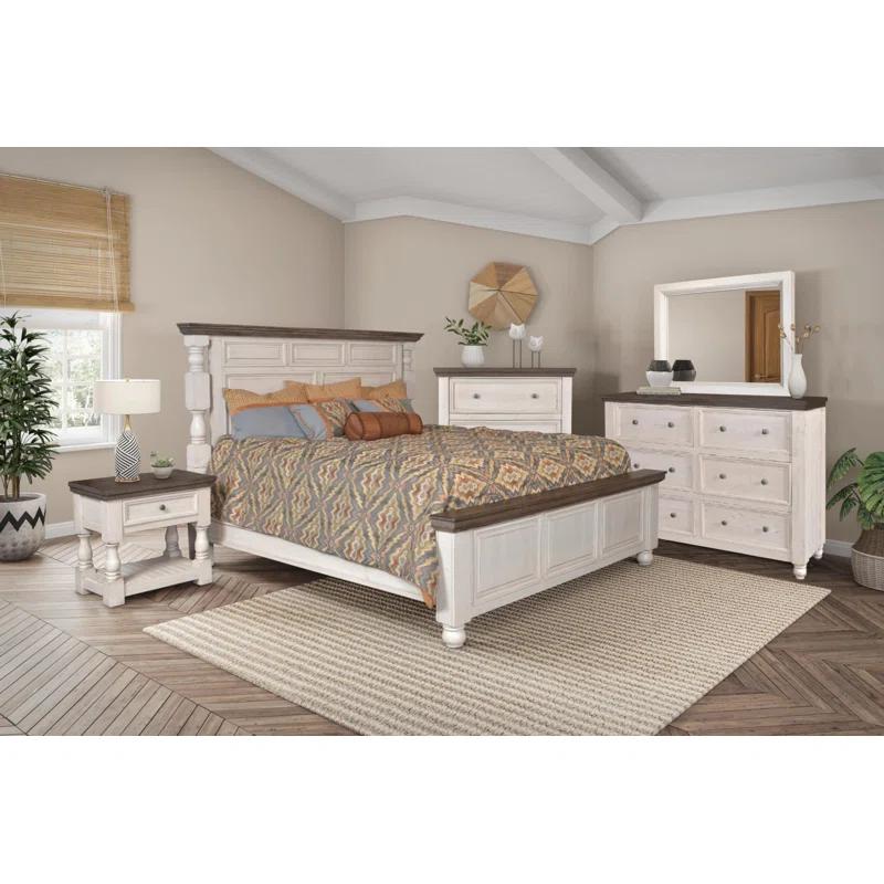 6 Drawer 63" W Dresser with Mirror