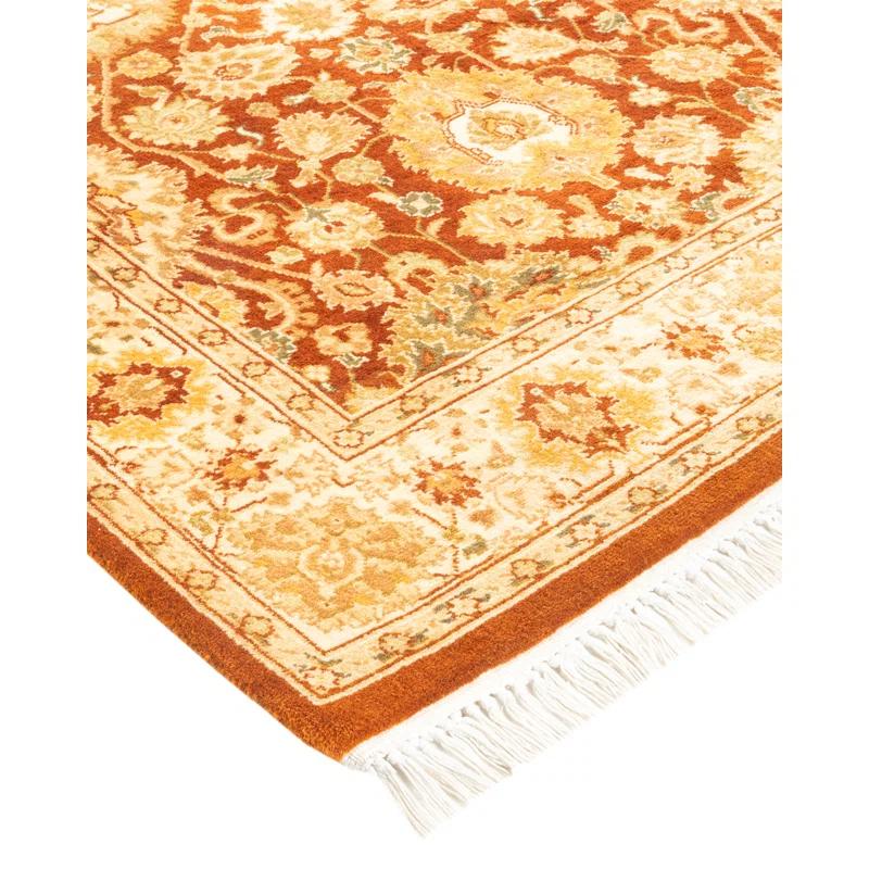 Isabelline One-of-a-Kind 2' 8" X 13' 2" 2000s Runner Wool Area Rug in Brown