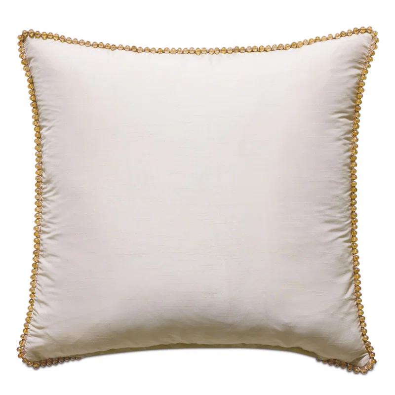 Eastern Accents Halo Appliqued Cotton Throw Pillow
