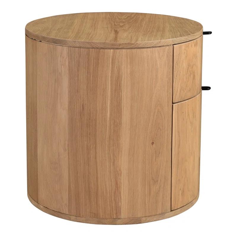 Kono 2-Drawer Nightstand - Natural