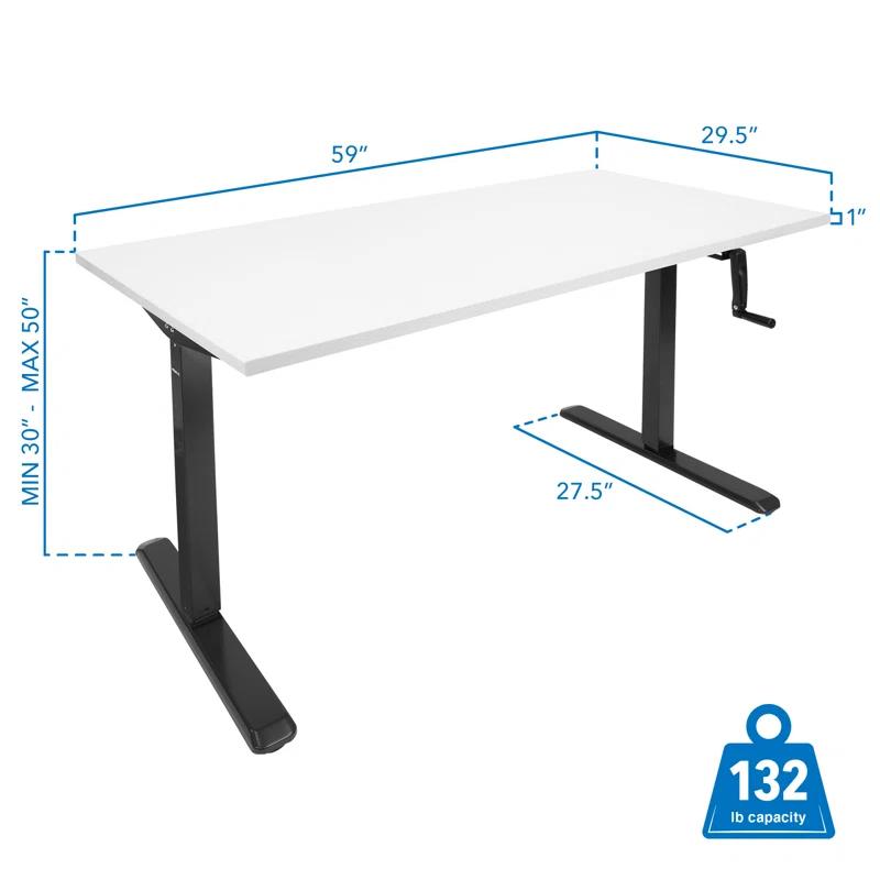 Mount-It Ultimate Dual Motor Electric Standing Desk with 48" Tabletop