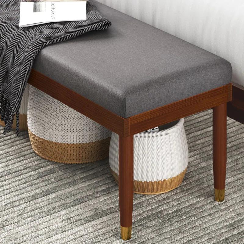 Zinus Raymond Solid Wood Bench | Wayfair
