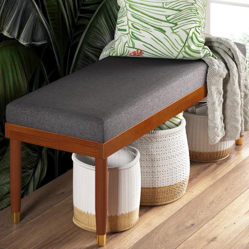 Zinus Raymond Solid Wood Bench | Wayfair