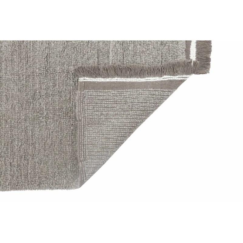 Steppe Sheep Grey Hand-Tufted Wool Rectangular Rug 2'7" x 4'7"