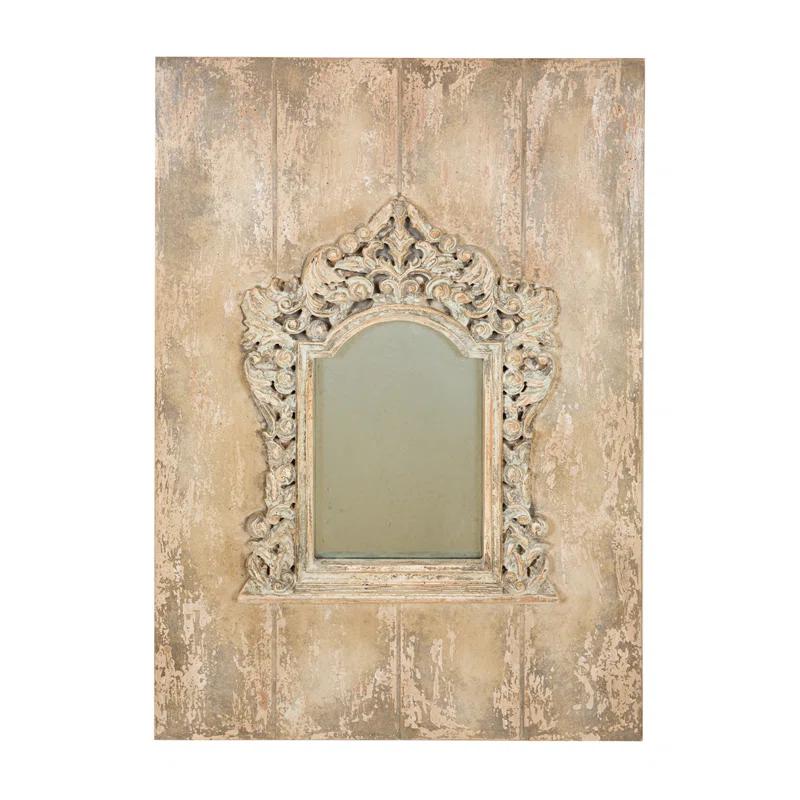 Manor Luxe Marseille Baroque Wood Wall Mirror