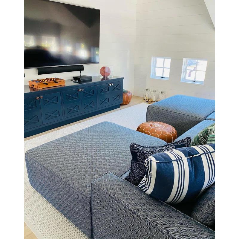 Veranda Ivory Handwoven Performance Rug