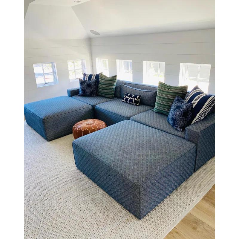 Veranda Ivory Handwoven Performance Rug