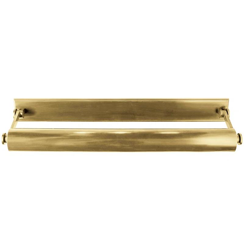 Merrick Aged Brass 4-Light Industrial Picture Wall Light