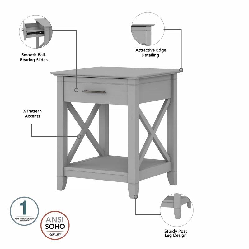 Huckins 1 - Drawer Nightstand